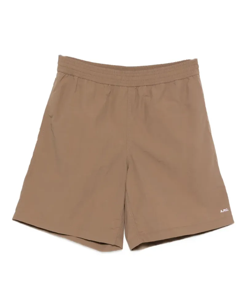 A.P.C. elasticated shorts - Braun Braun