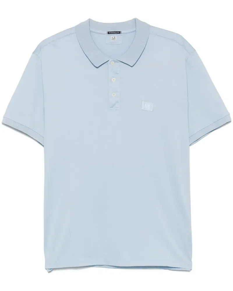 C.P. Company Klassisches Poloshirt - Blau Blau