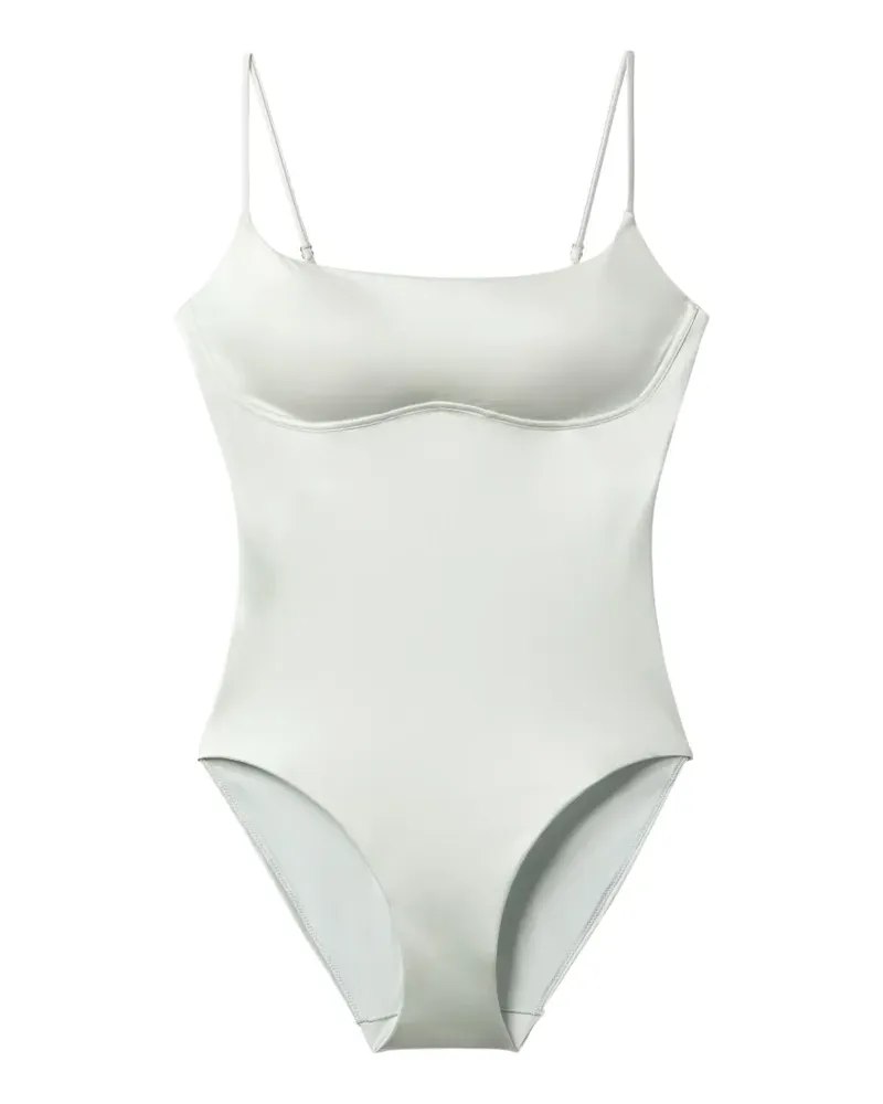 Calvin Klein underwired spaghetti-strap swimsuit - Weiß Weiß