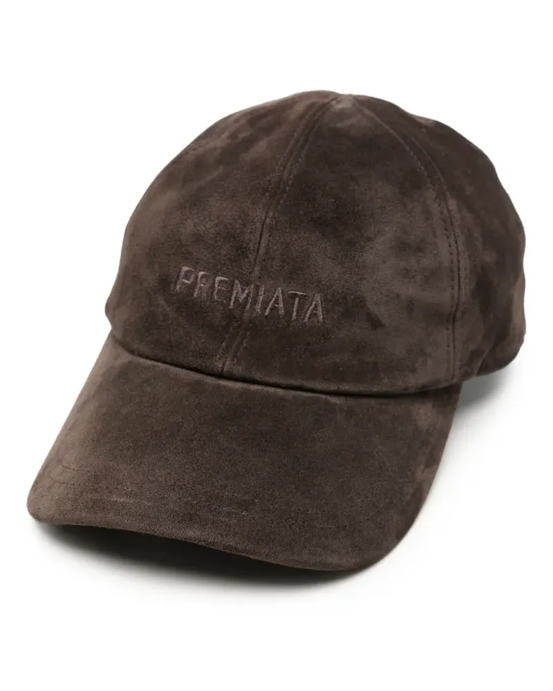 Premiata Baseballkappe mit Logo-Stickerei - Braun Braun
