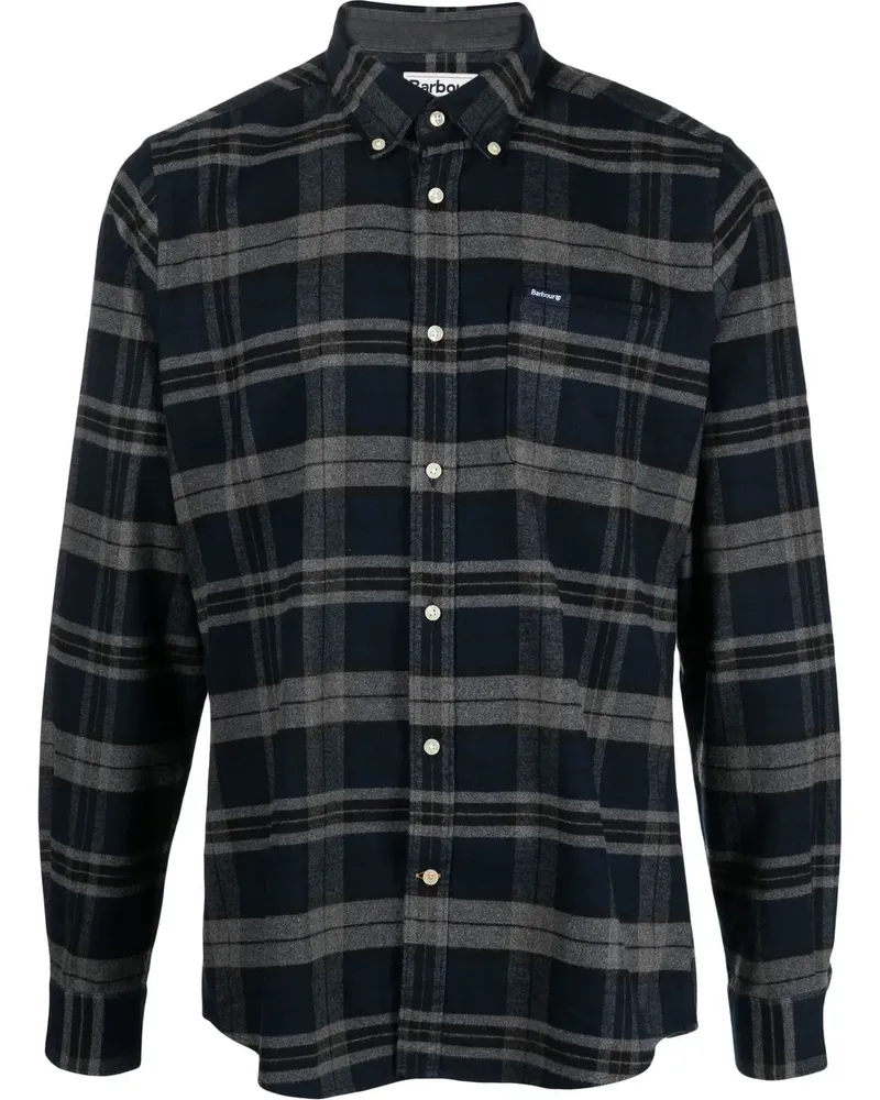 Barbour Betsom checked button-down shirt - Blau Blau