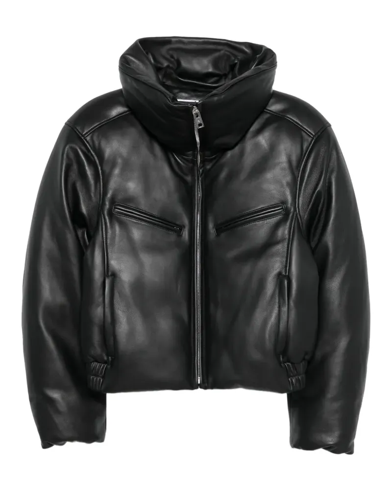 Alexander Wang Gefütterte Jacke mit Stehkragen - Schwarz Schwarz