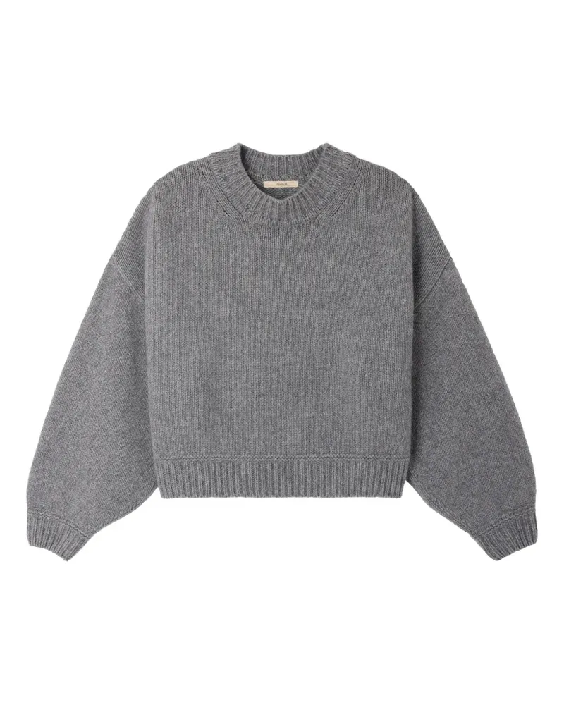 Sessùn Spero Drop-Shoulder-Rippstrickpullover - Grau Grau