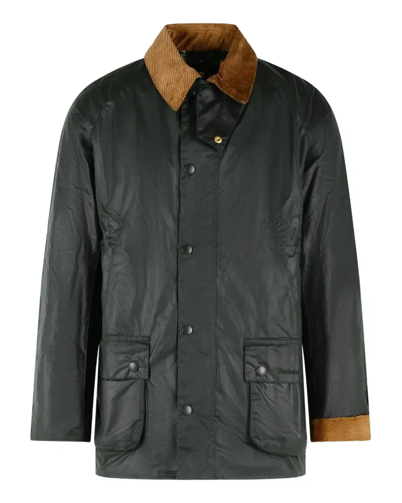 Barbour Icons Ashby waxed jacket - Grün Grün