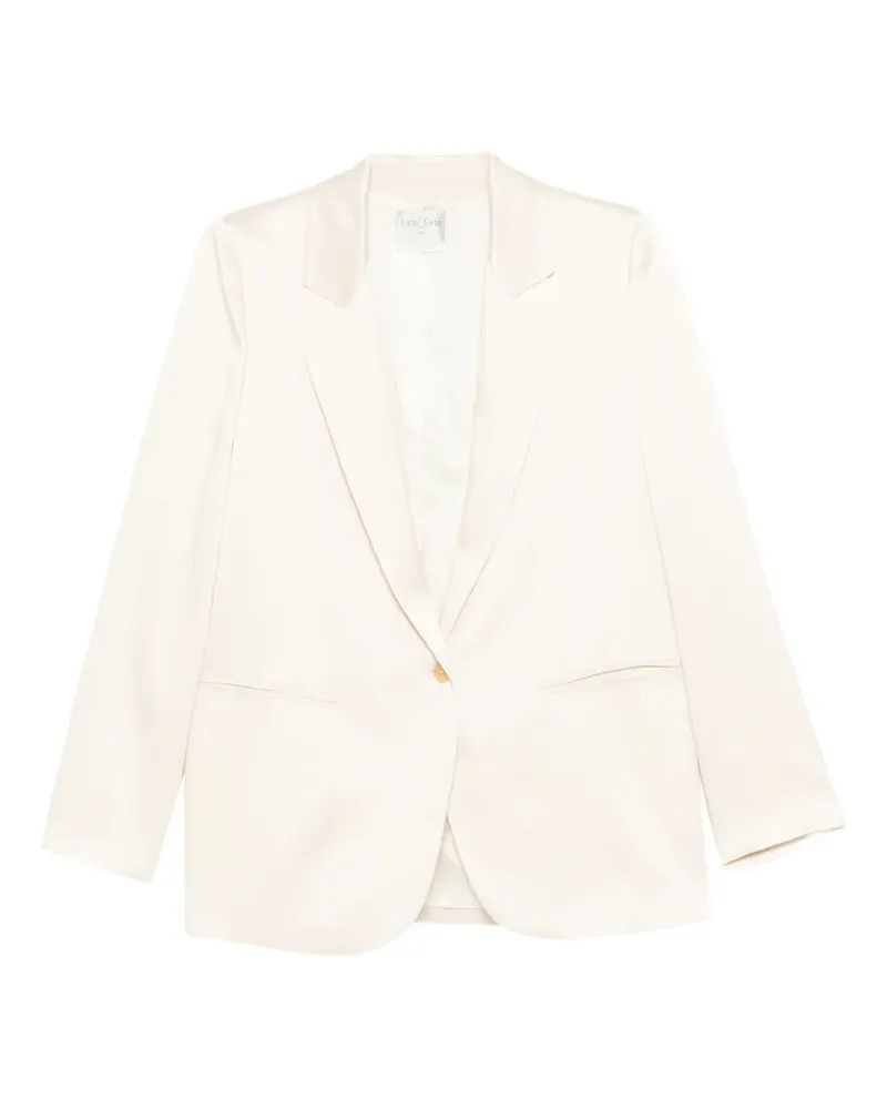 forte_forte Einreihiges Sakko - Nude Nude