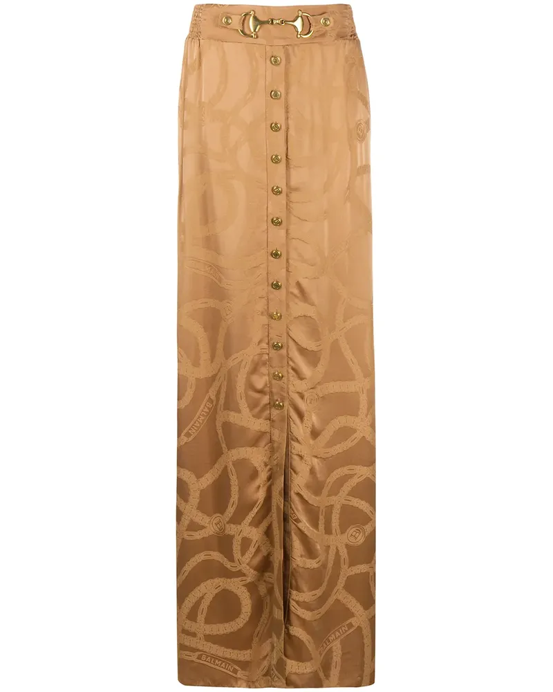 Balmain Rock mit Logo - Nude Nude