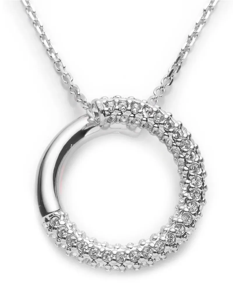 Swarovski Dextera Halskette mit Ringanhänger - Silber Silber