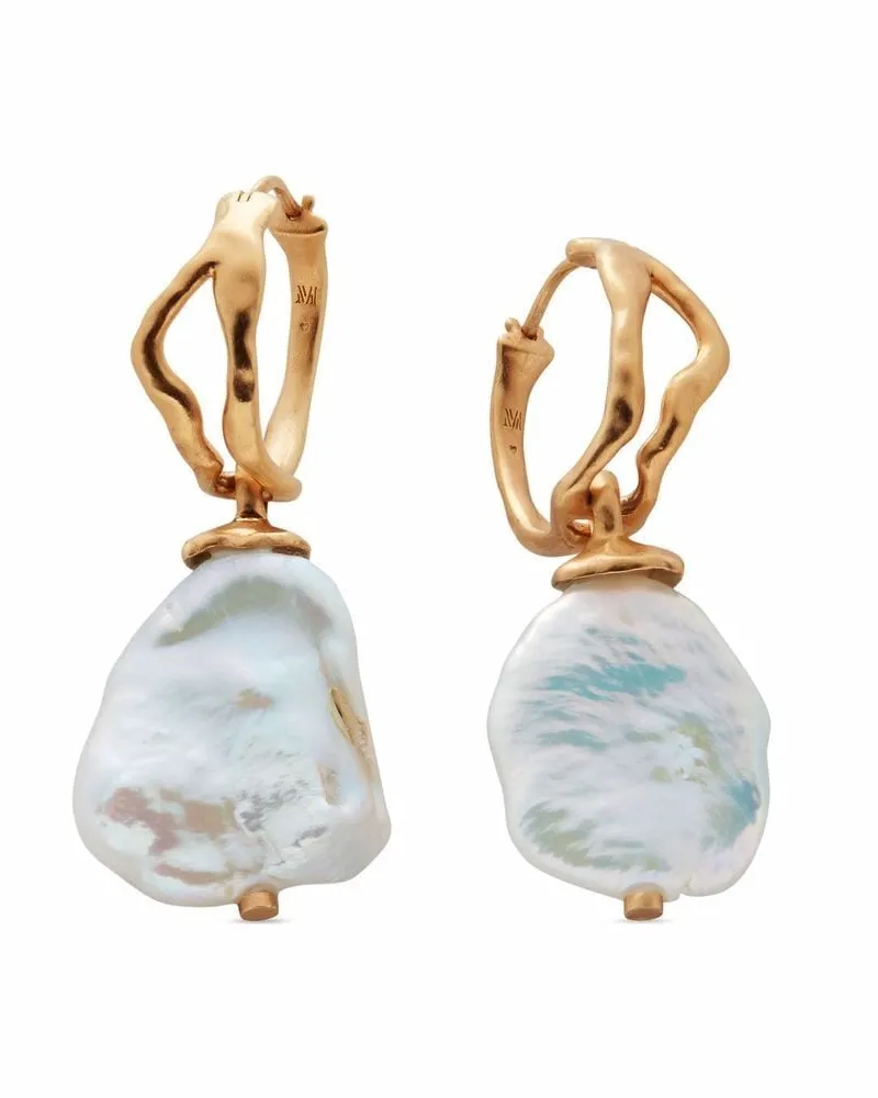 Monica Vinader Keshi Creolen - Gold Gold