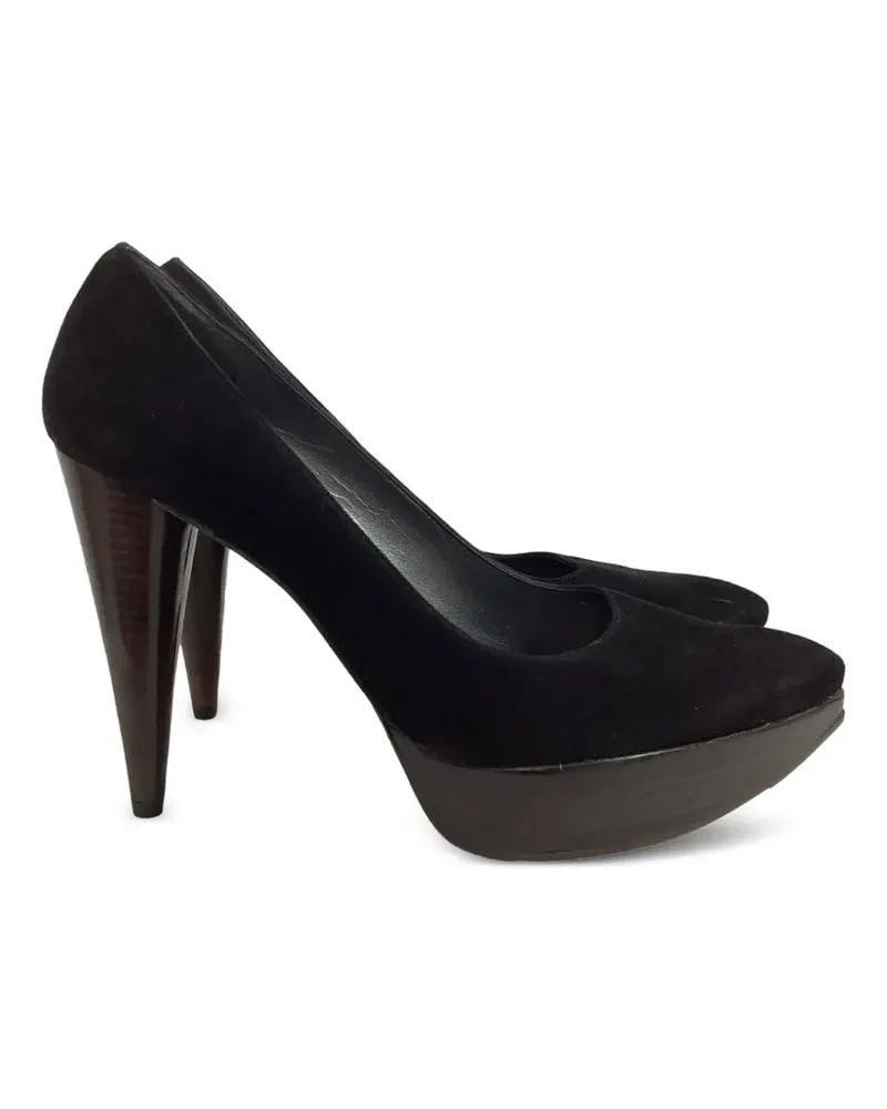 Stuart Weitzman suede pumps - Schwarz Schwarz