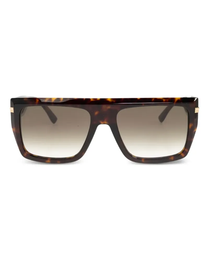 Dsquared2 Sonnenbrille mit eckigem Gestell - Braun Braun