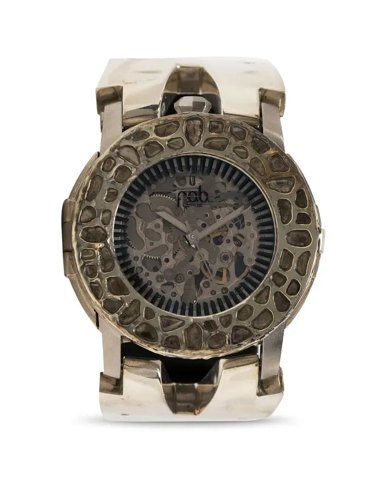 Parts Of Four P4—FOB Watch #1822 42mm - Silber Silber