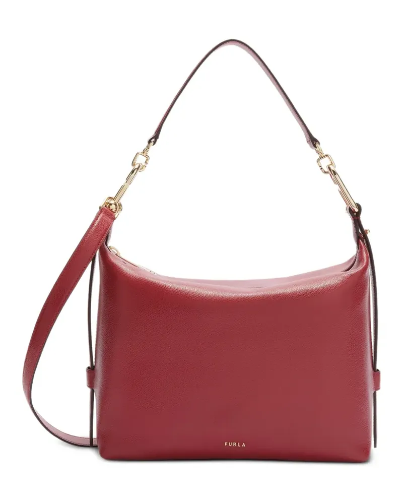 Furla Mittelgroße Tonie Schultertasche - Rot Rot