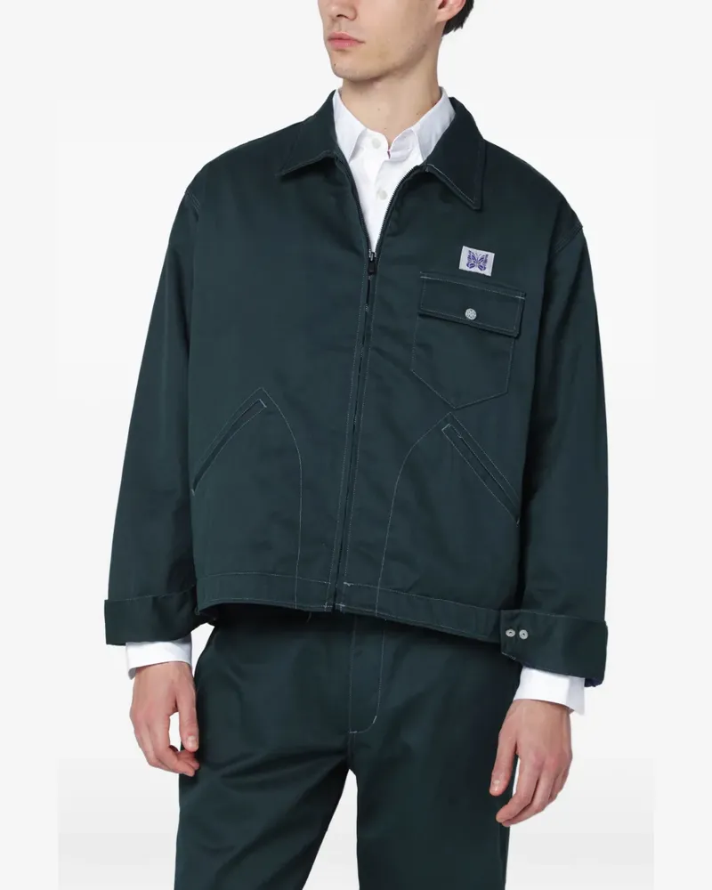 NEEDLES Jacke mit Reißverschluss - Grün Grün