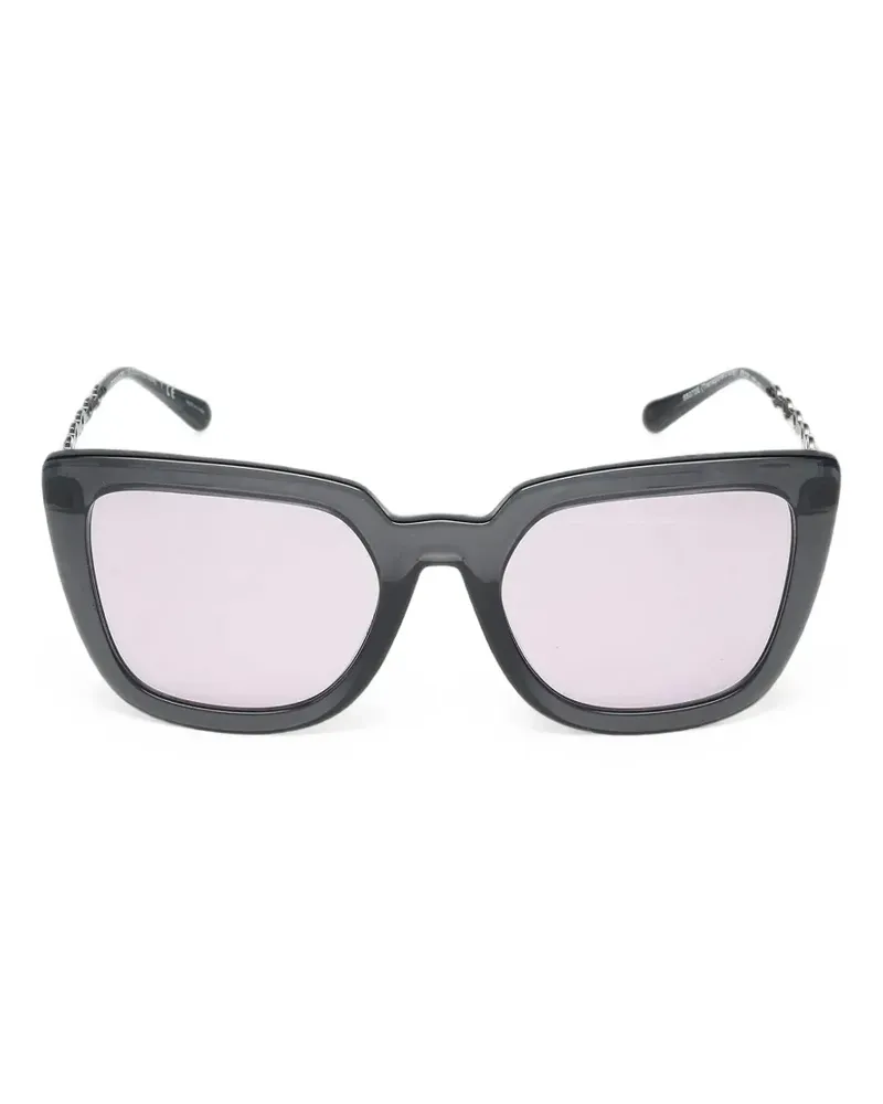 Coach Sonnenbrille mit eckigem Gestell - Schwarz Schwarz