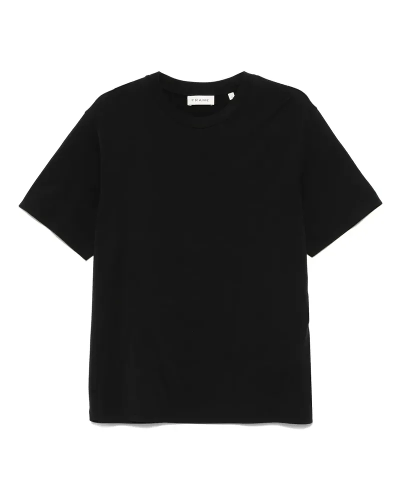 Frame Denim Klassisches T-Shirt - Schwarz Schwarz