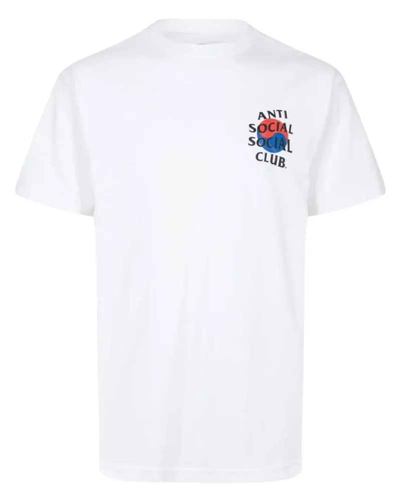 Anti Social Social Club x Case Study Mugunghwa T-Shirt - Weiß Weiß