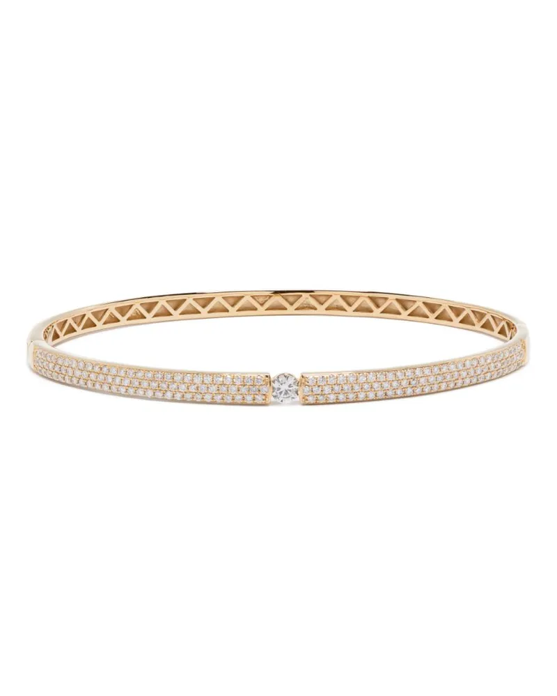 PERSEE 18kt Zeus Armreif mit Diamant - Gold Gold