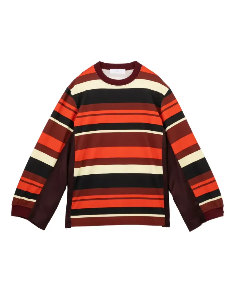 Toga Langarmshirt mit Querstreifen - Rot Rot