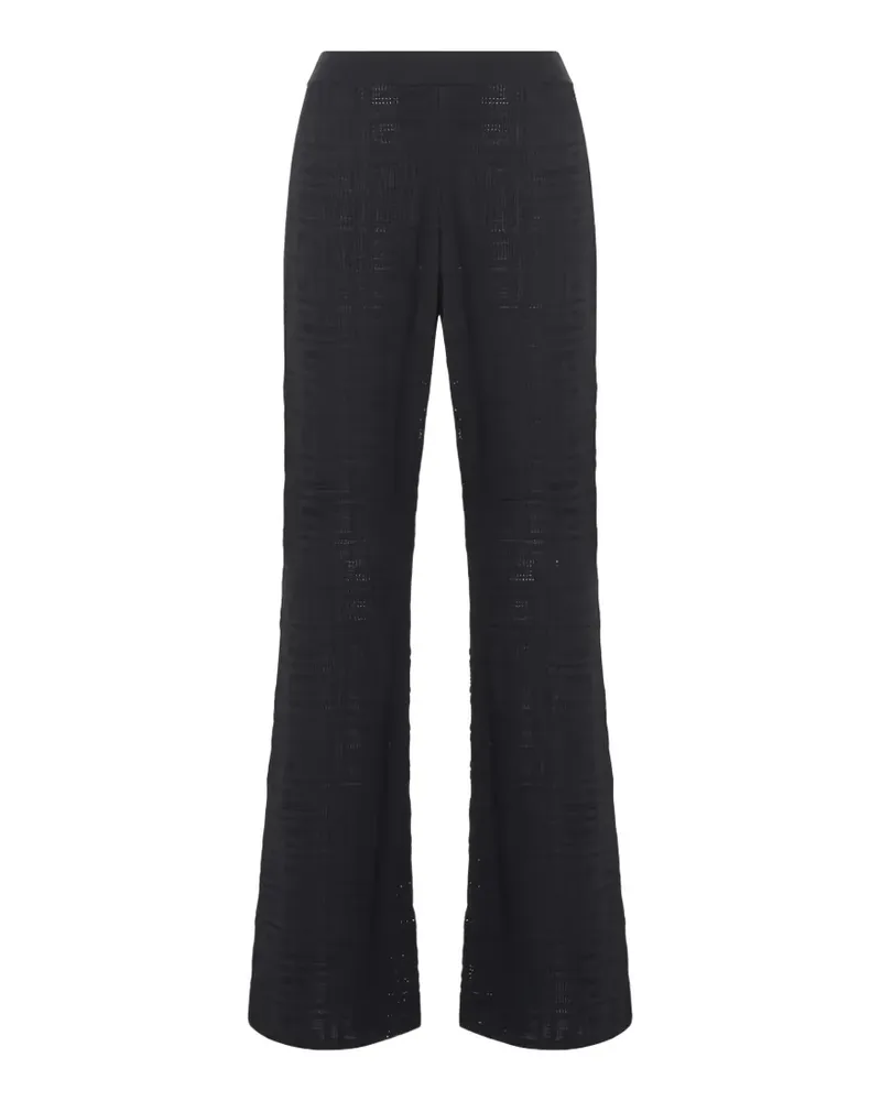 Givenchy 4G Hose mit weitem Bein - Schwarz Schwarz
