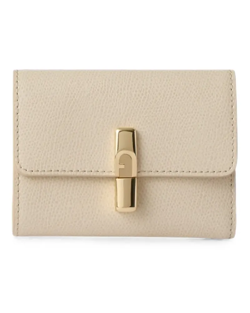 Furla Iride compact wallet S - Nude Nude