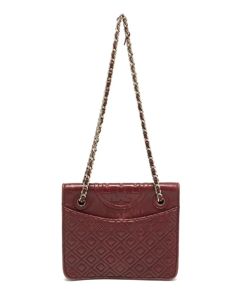 Tory Burch Gesteppte Fleming Schultertasche - Rot Rot