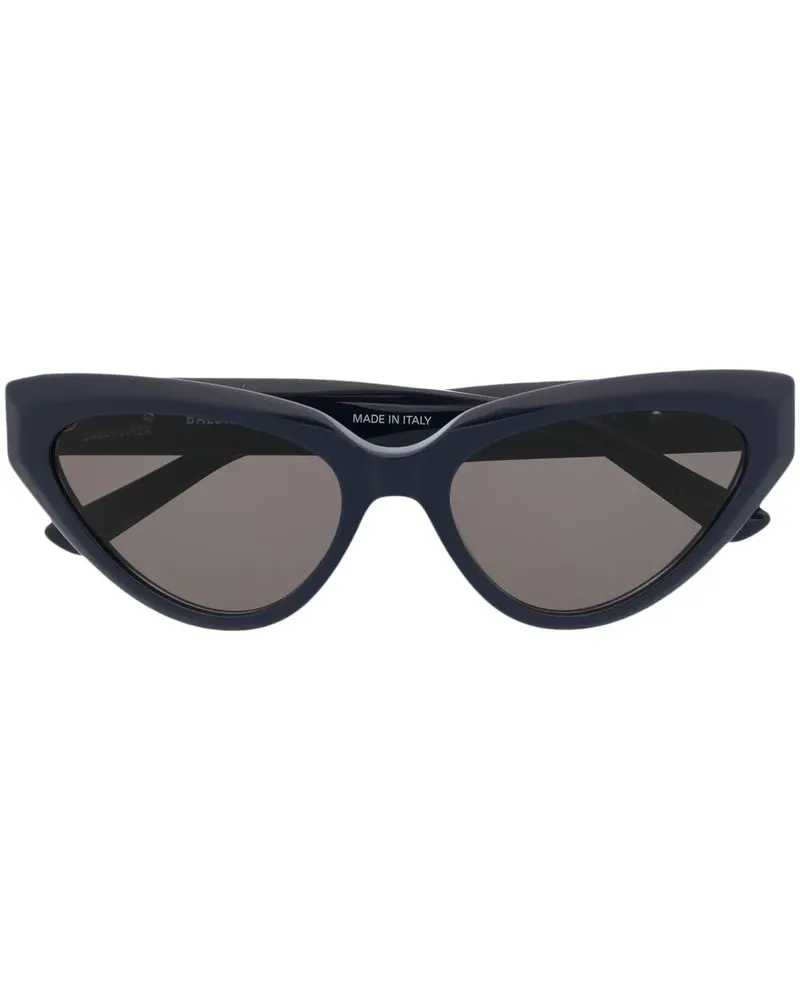 Balenciaga Sonnenbrille mit Cat-Eye-Gestell - Blau Blau