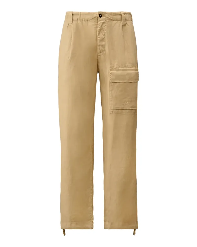 C.P. Company linen cargo pants - Nude Nude