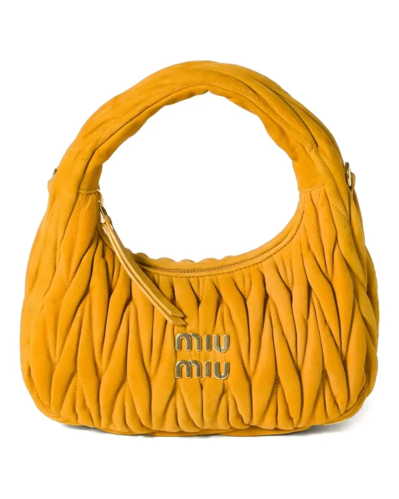 Miu Miu Wander Handtasche - Gelb Gelb