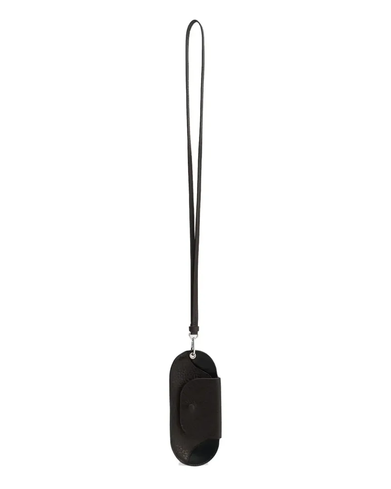 Christophe Lemaire textured glasses holder - Braun Braun