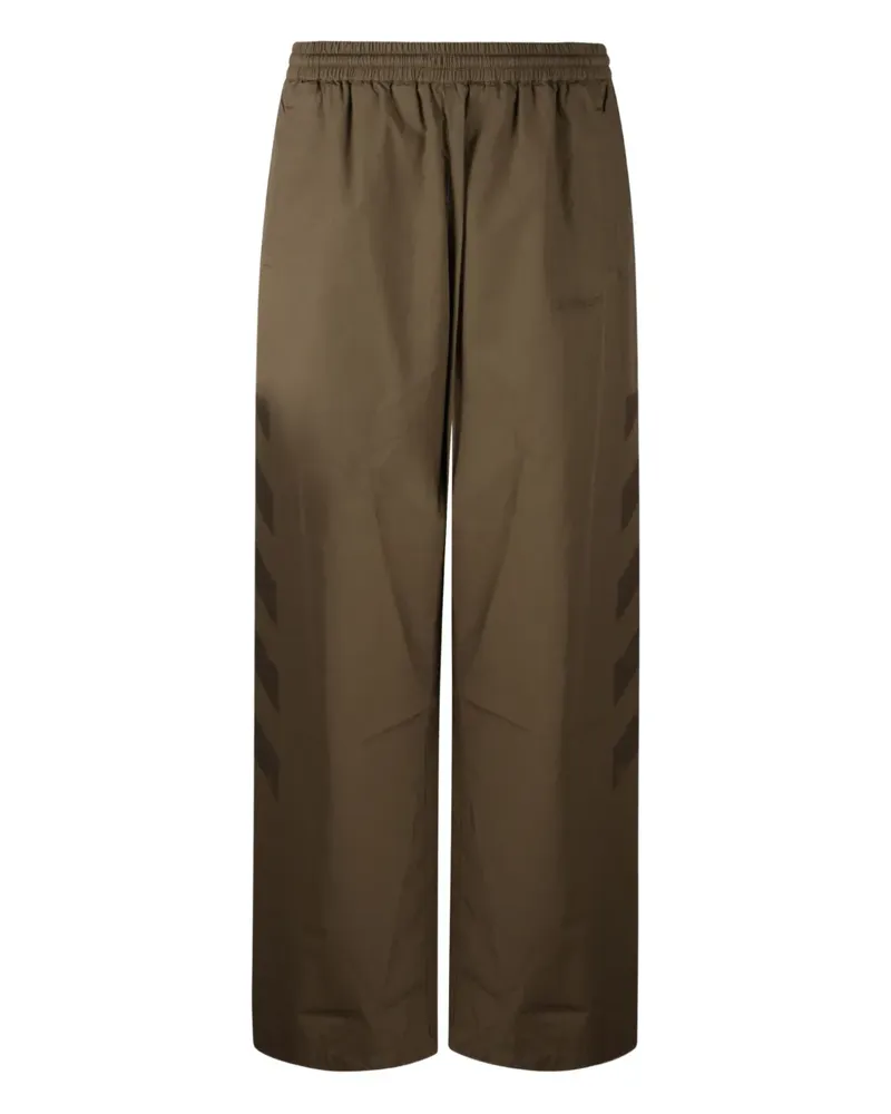 OFF-WHITE cotton track pants - Braun Braun