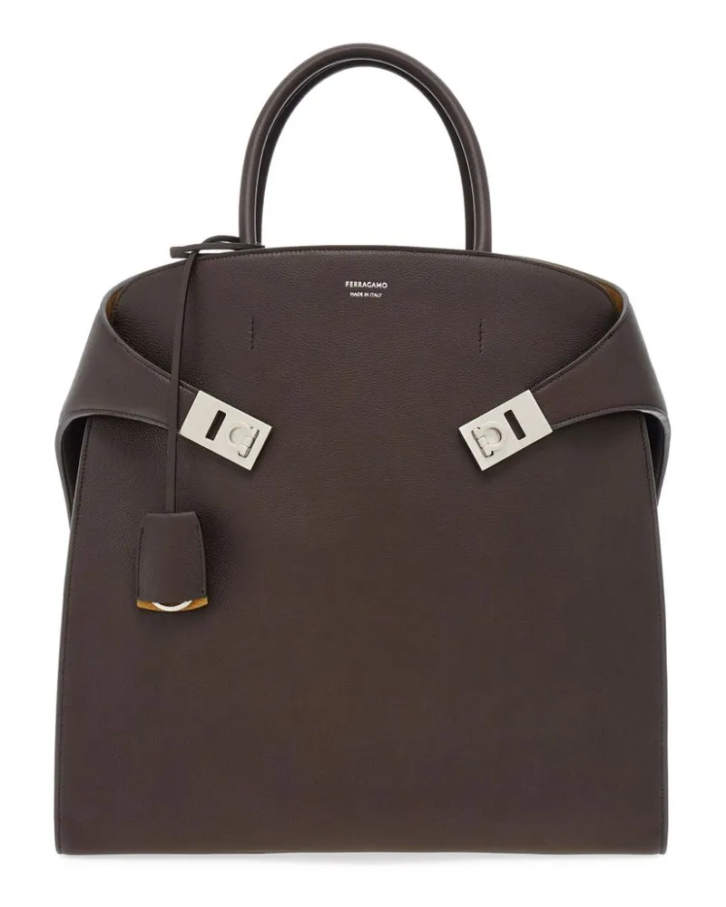 Ferragamo Hug Tote Bag - Braun Braun