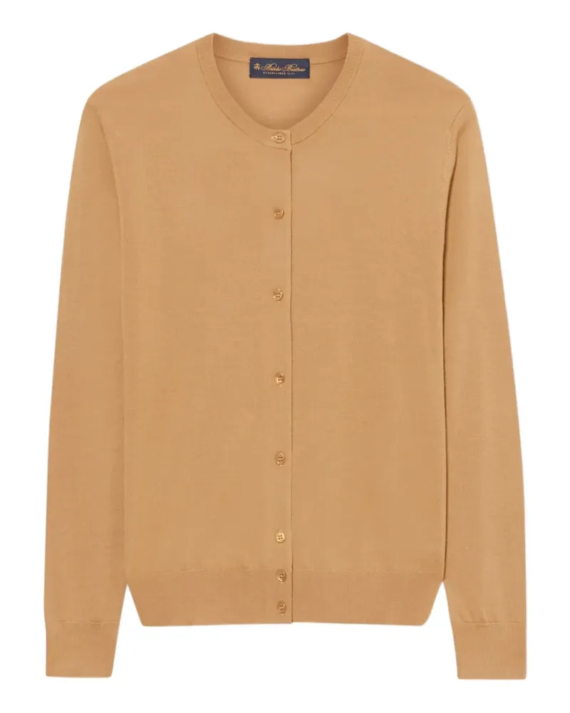 Brooks Brothers Cardigan aus Merinowolle - Braun Braun