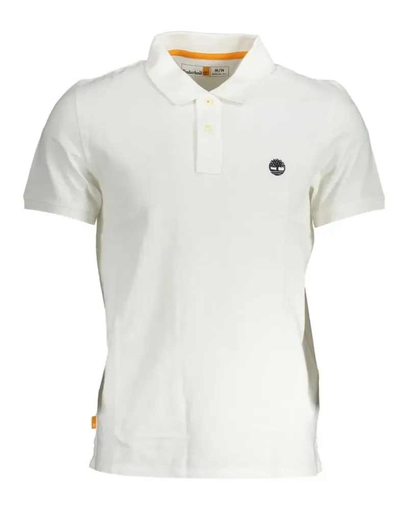 Timberland logo-embroidered polo shirt - Nude Nude