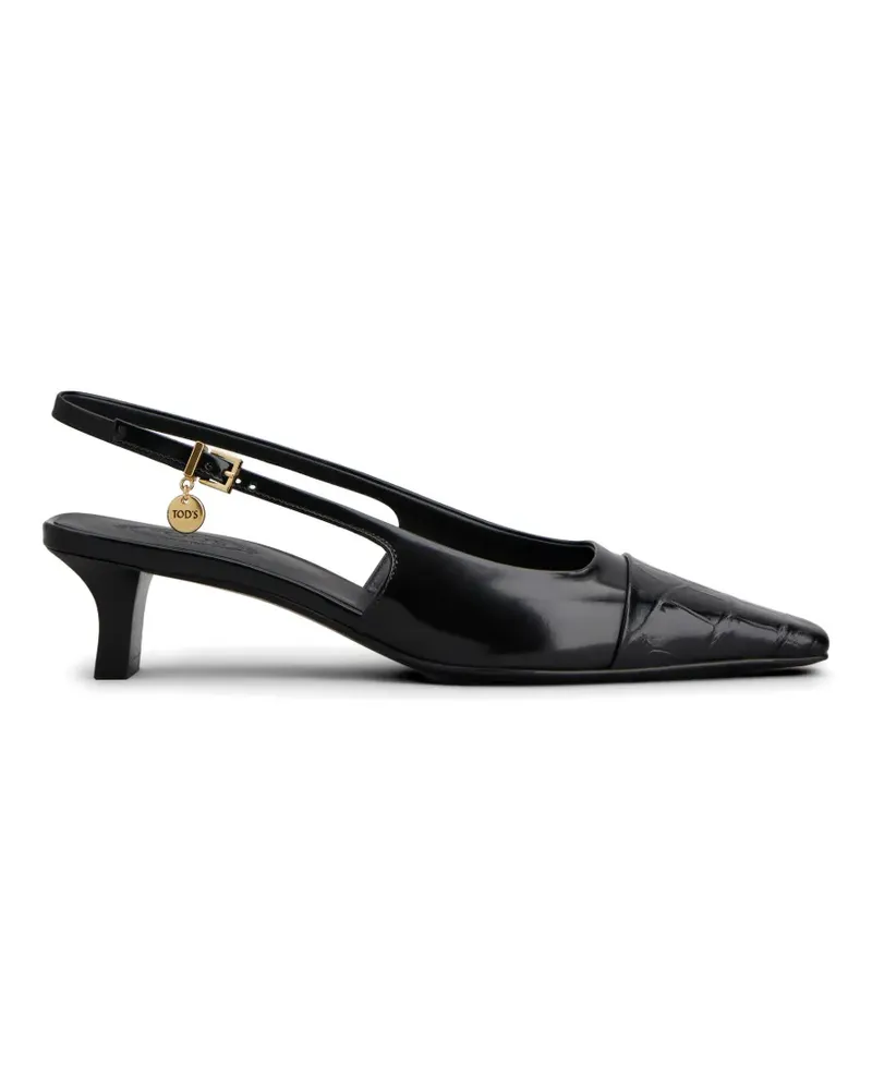 TOD'S Pumps mit Schnallenanhänger - Schwarz Schwarz
