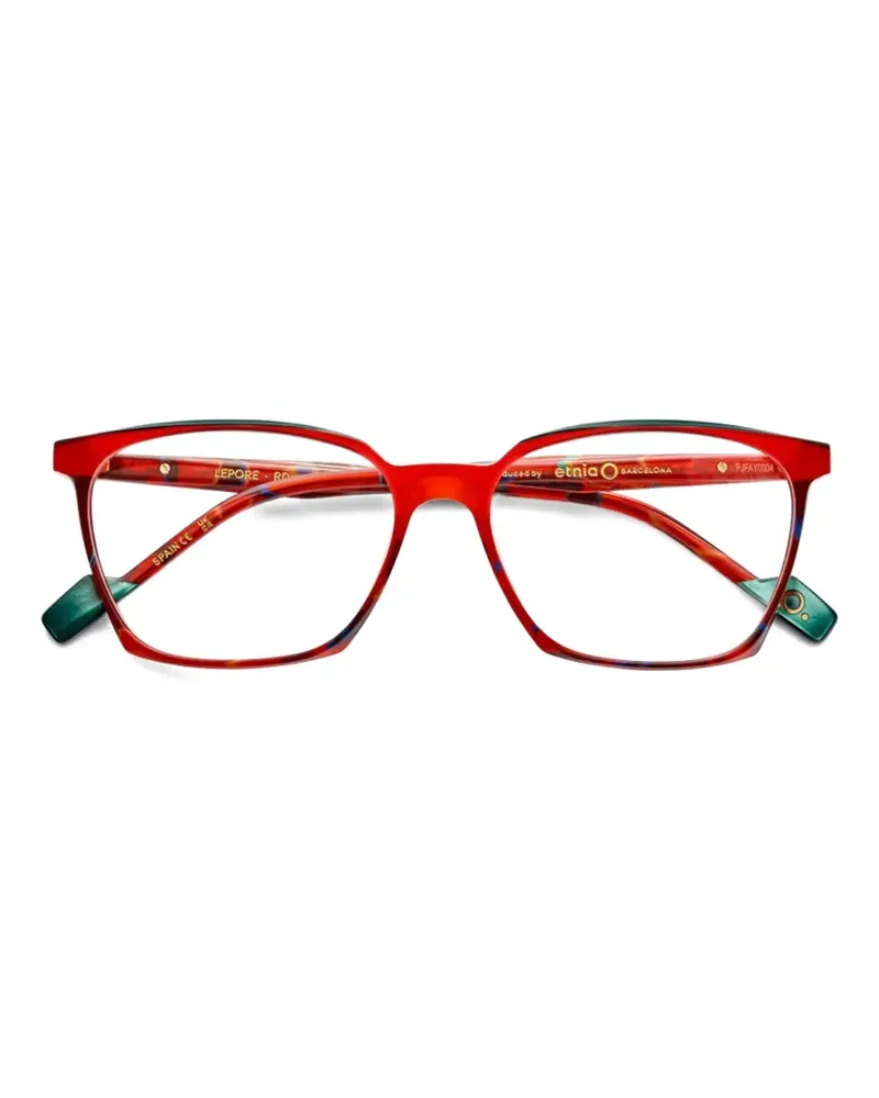 Etnia Barcelona Lepore Brille mit eckigem Gestell - Rot Rot