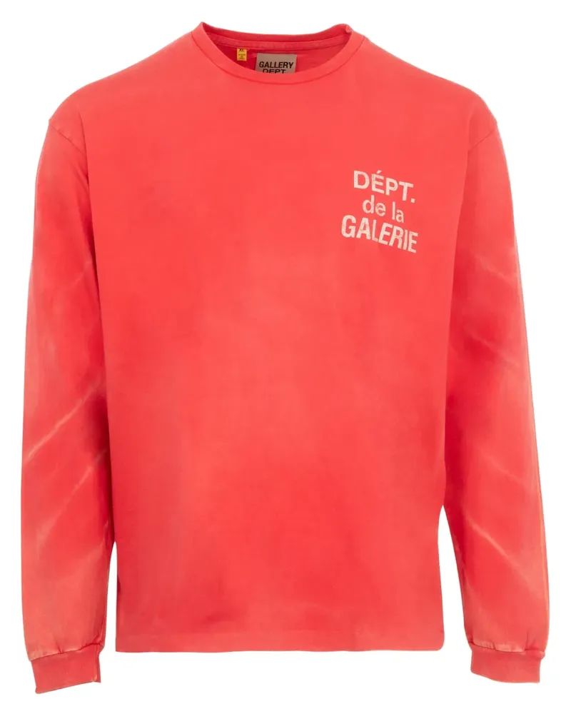GALLERY DEPT. Langarmshirt Rot