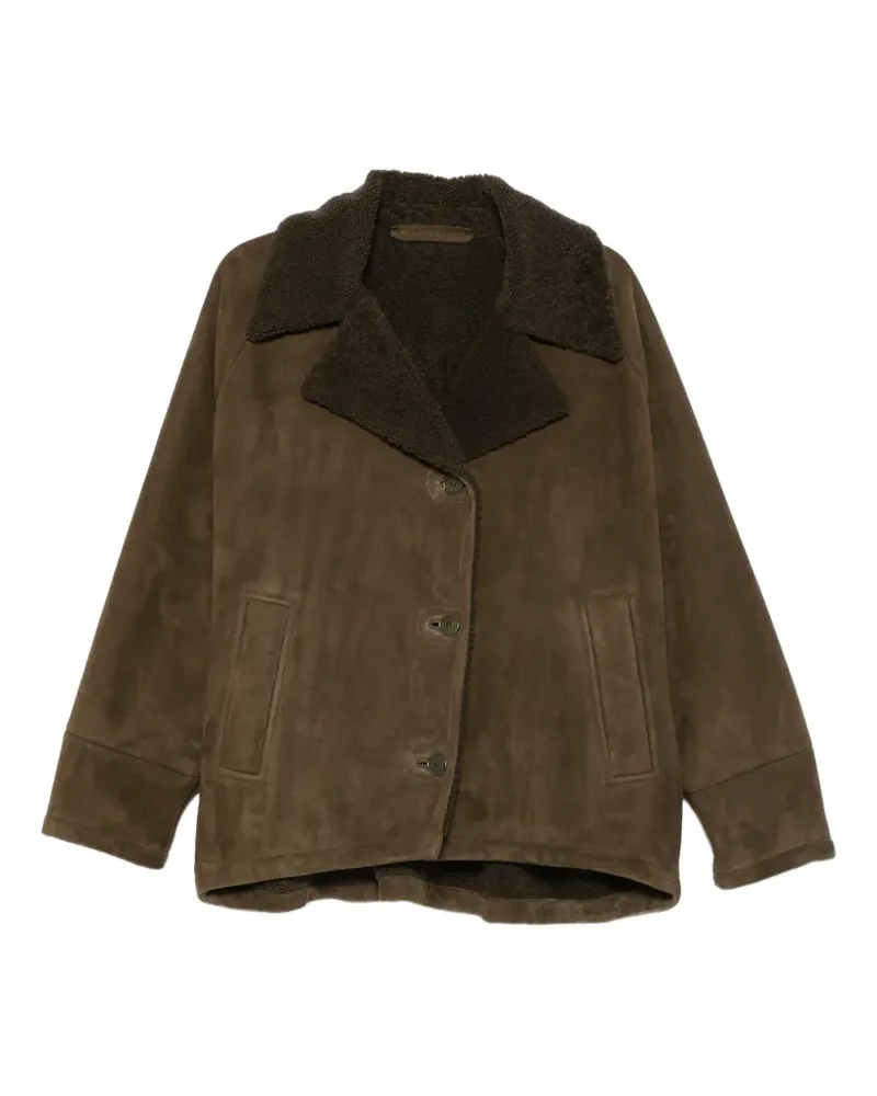 Salvatore Santoro Jacke aus Shearling - Braun Braun