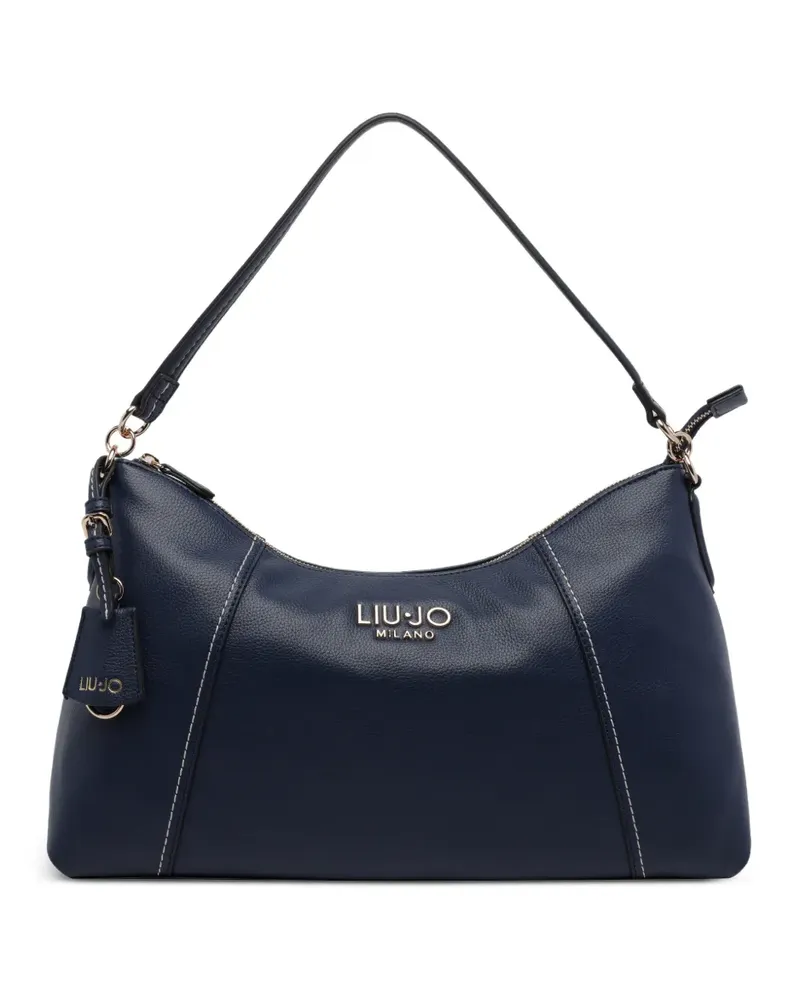 Liu Jo Schultertasche mit Logo - Blau Blau