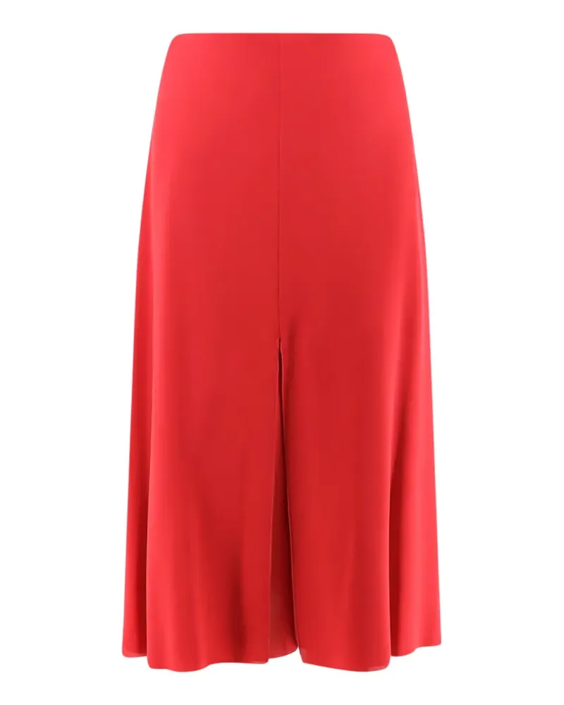 Valentino Garavani front-slit midi skirt - Rot Rot