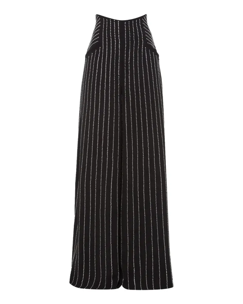 Temperley London Villanelle Hose mit weitem Bein - Schwarz Schwarz