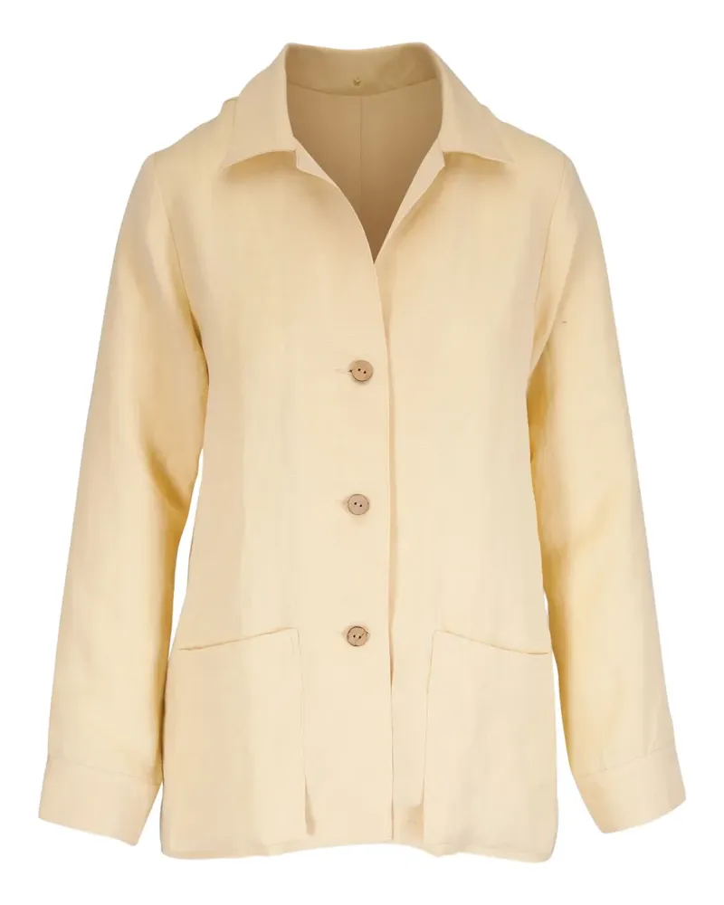 Peter Cohen Jacke mit Knopfverschluss - Nude Nude