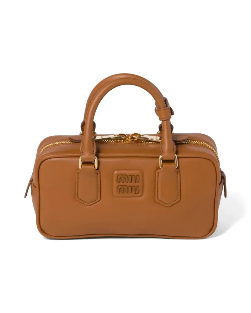 Miu Miu Arcadie Tote Bag - Braun Braun