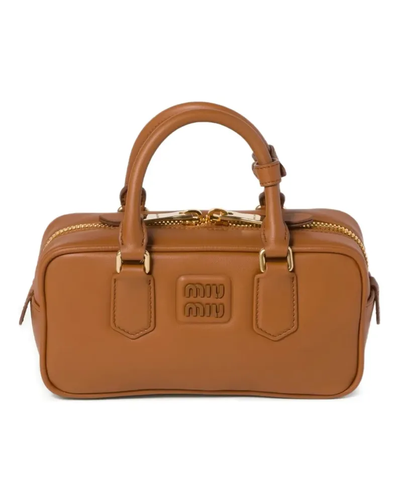 Miu Miu Arcadie Tote Bag - Braun Braun