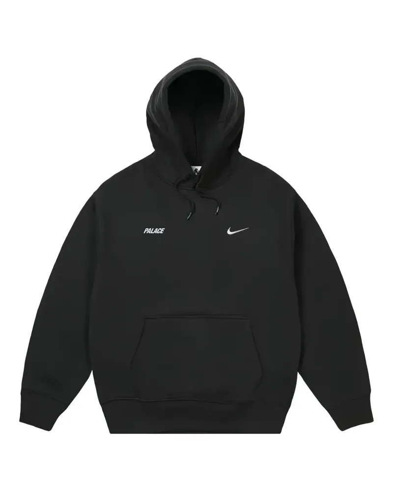 PALACE x Nike Font Swoosh hoodie - Schwarz Schwarz