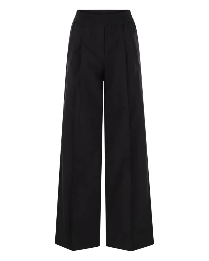 Brunello Cucinelli Hose mit elastischem Bund - Schwarz Schwarz