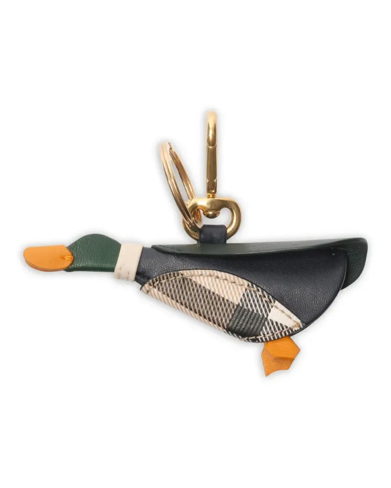 Burberry Duck keyring - Schwarz Schwarz