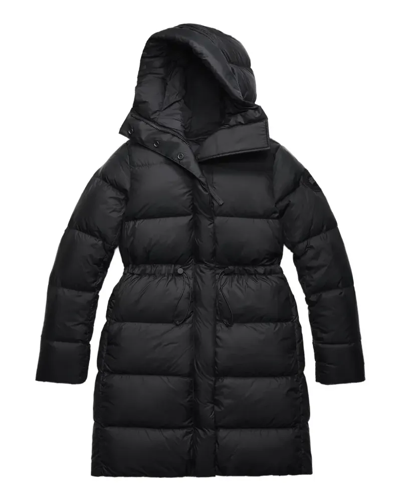 Canada Goose Gesteppter Montgomery Kapuzenmantel - Schwarz Schwarz
