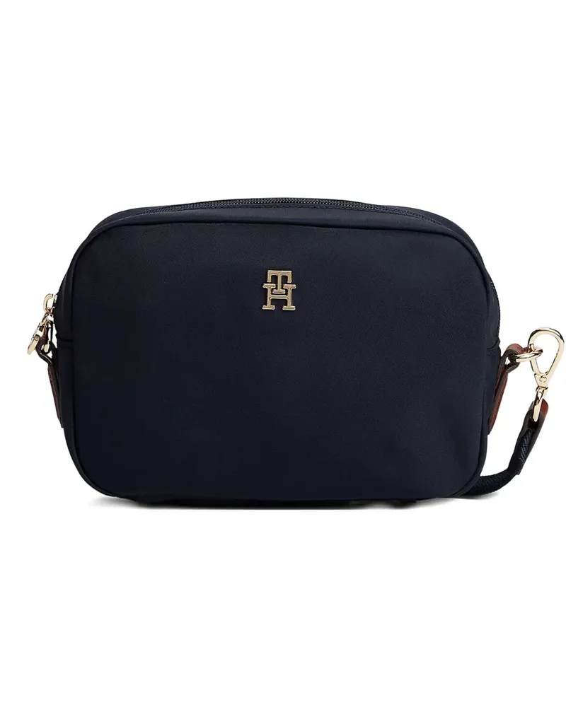 Tommy Hilfiger Umhängetasche mit Logo-Schild - Blau Blau