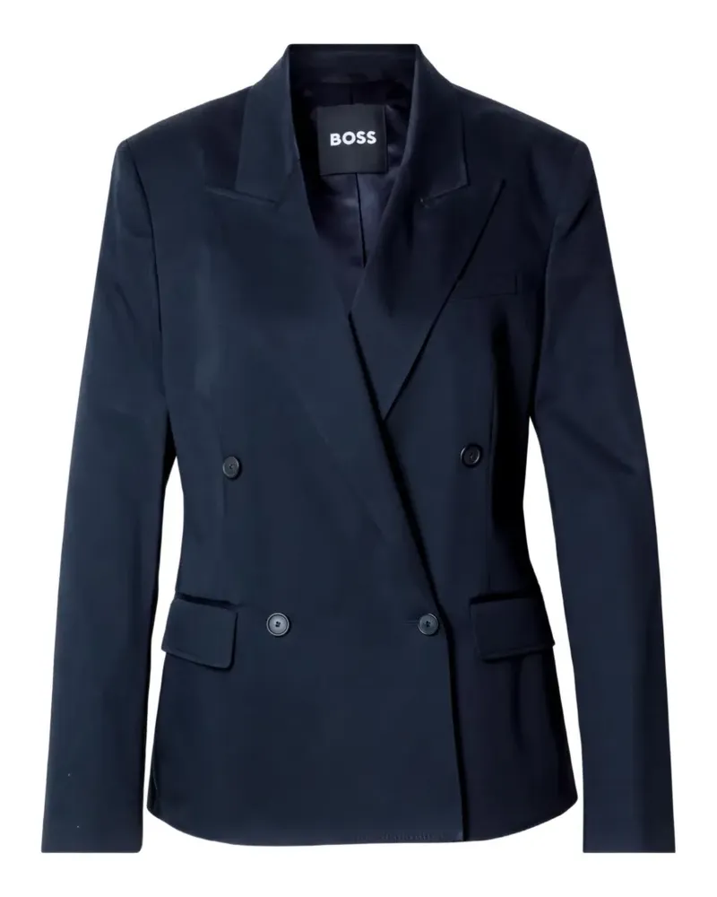 HUGO BOSS Doppelreihiger Jaleto Blazer - Blau Blau