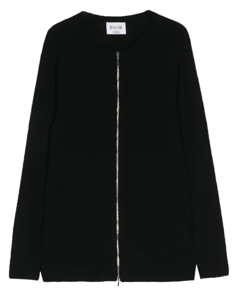 Wolford Cardigan aus Merinowolle - Schwarz Schwarz